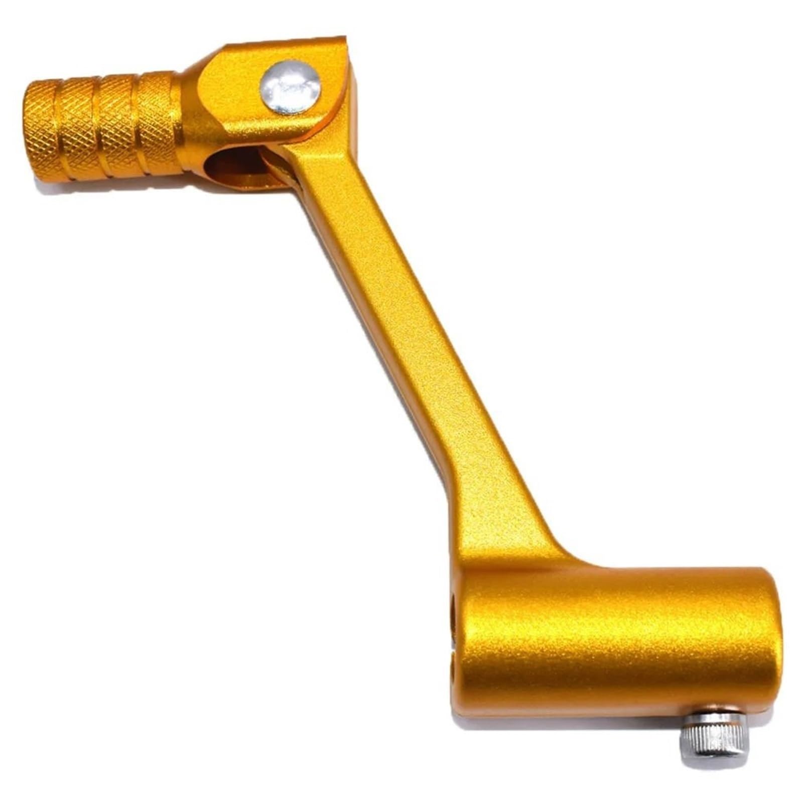 Hoqcszfup Gold Motorbike Brake Levers Gear Shift Lever Fit For Motorcycle Dirt Pit Bike Motocross Off Road Racing Bike(Gold)