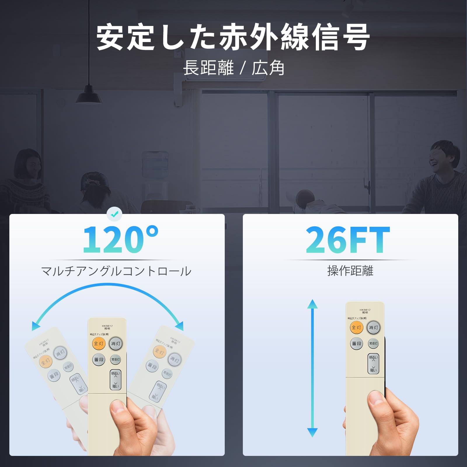 Amazon.co.jp: シーリングライトリモコン HK9812 for Panasonic