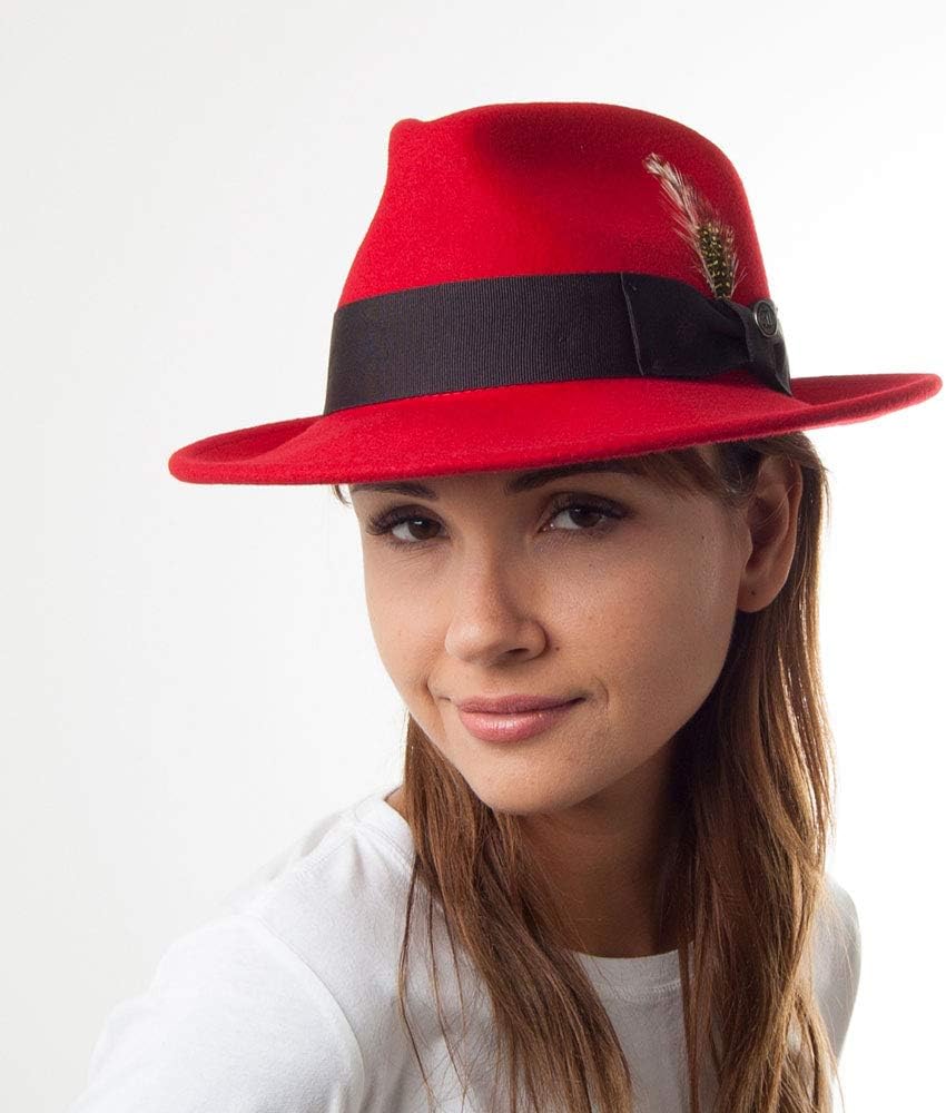 Jaxon Hats Pachuco C-Crown Crushable Fedora Hat