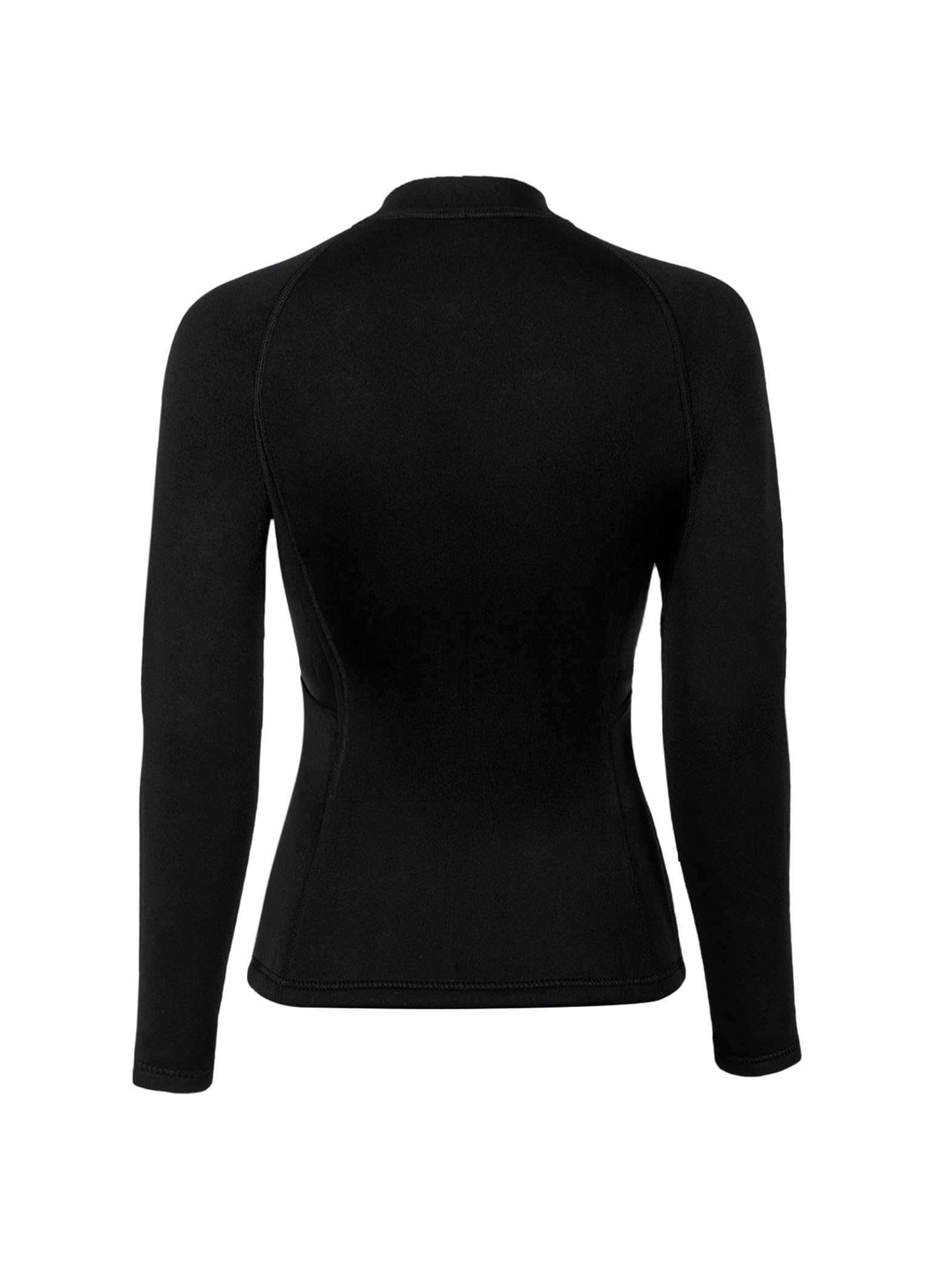 Chaqueta de neopreno para mujer, traje de neopreno de 3 mm, chaqueta de buceo de manga larga para buceo, surf, snorkeling, natación