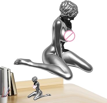 Female Statue Decor - Sexy Woman Nude Resin Model | Female Body Statue, Home Art Decor Sculpture, Woman Body Sculpture Craft For Apartment Table