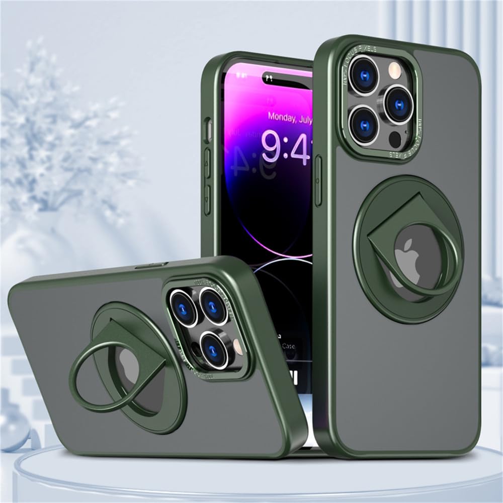 Coque iPhone 12 Pro Max support anneau idéal pour vidéos et appels - 7