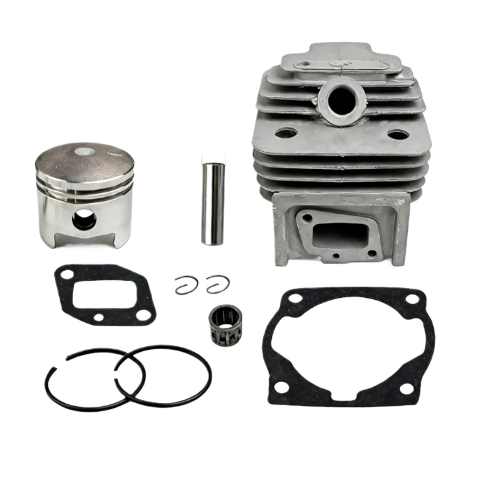 Genérico Compatible con Accesorios de Motor desbrozadora de Motor 52CC 44-5 | Reemplazo del kit de pistón del conjunto del cilindro del cortacésped de 44 mm(A)