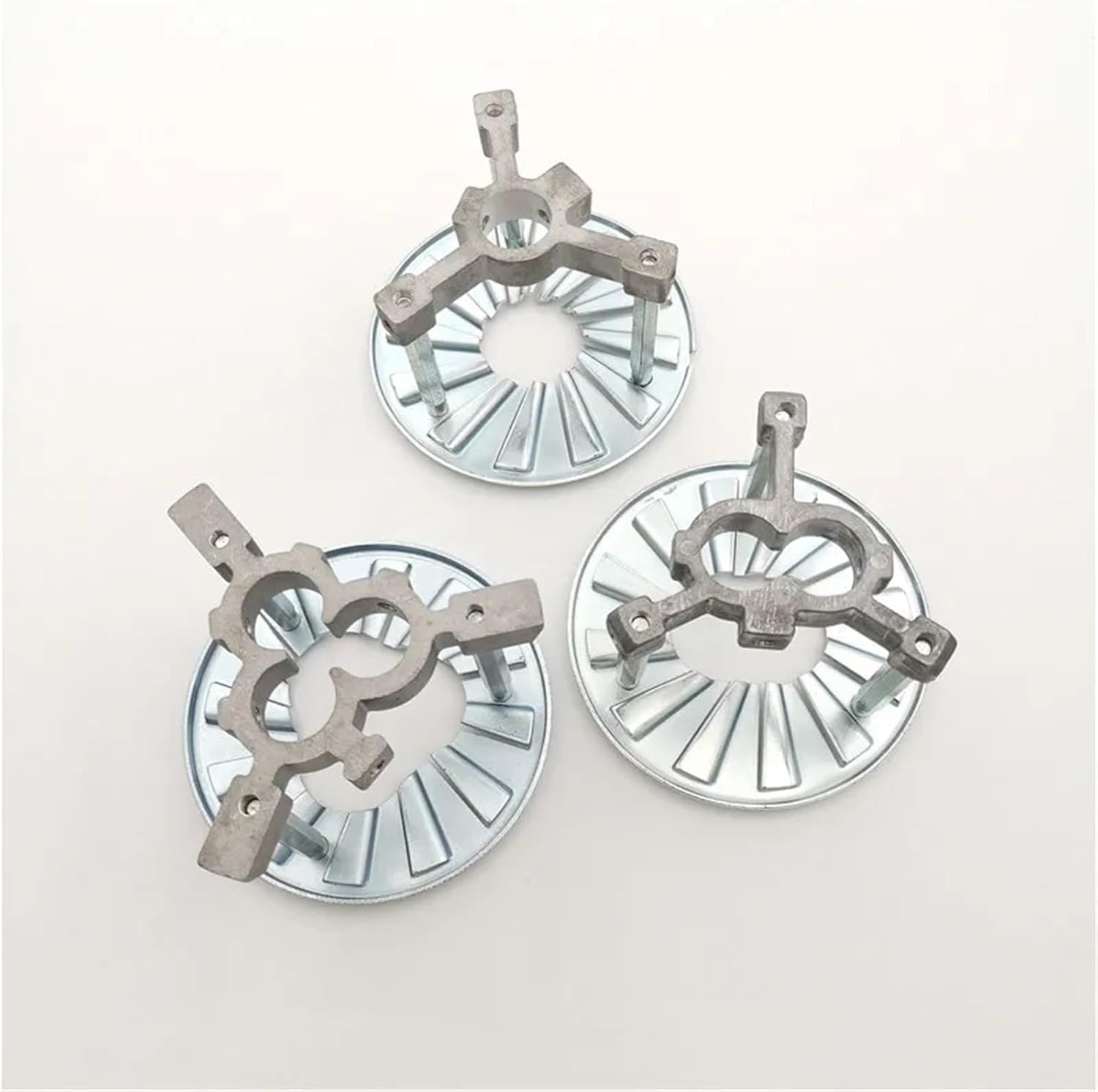 OD102MM Waste Oil Burner Air swirler Burner stabilizer BT26 Boiler Combustion fire Flame Plate mathanol Diesel fule Flame Ring(Black)