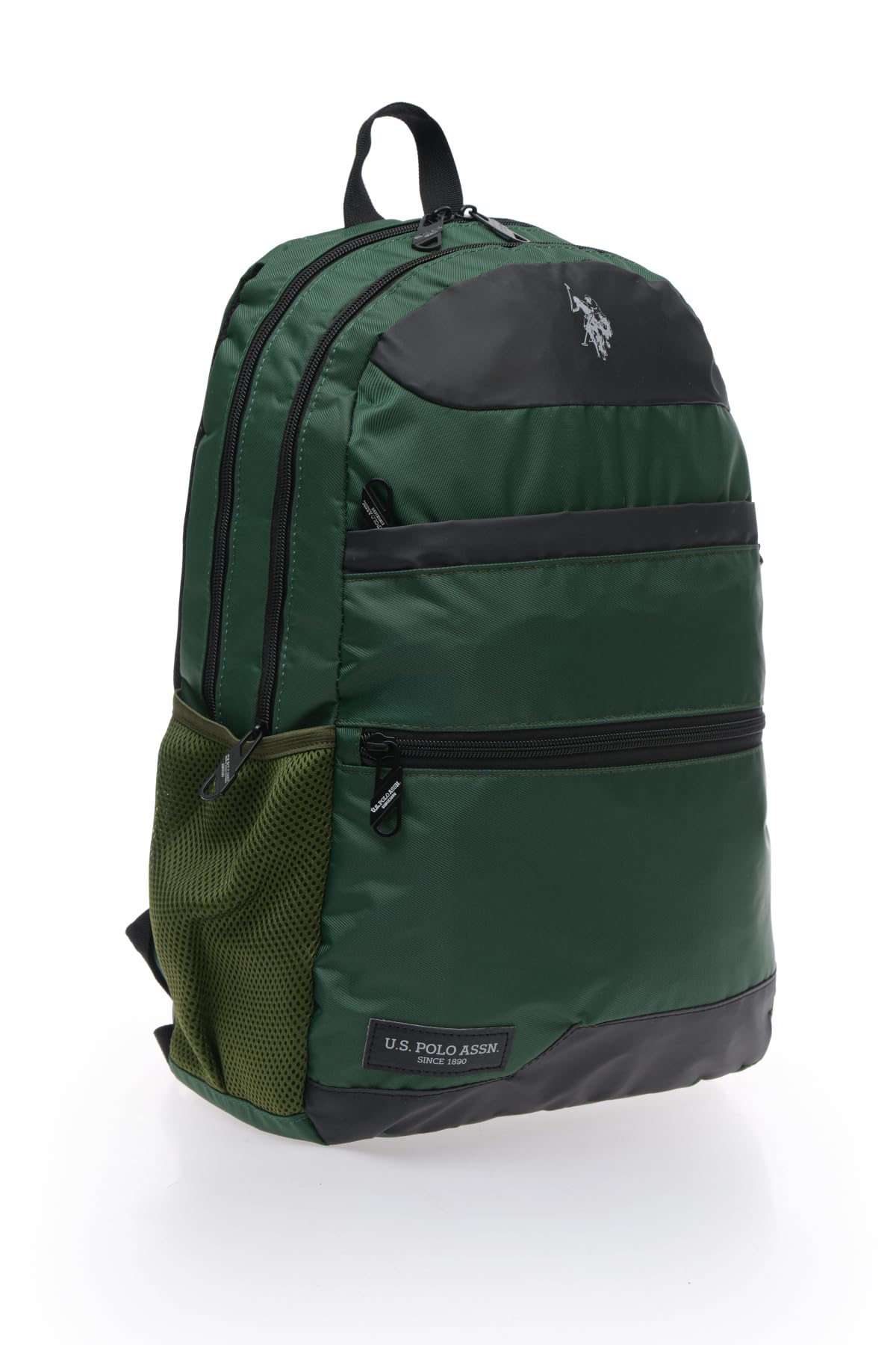 U.S. POLO ASSN. U.S. Polo. Assn. Unisex Okul Çanta Seti Plset2430011,Yeşil Tek Ebat
