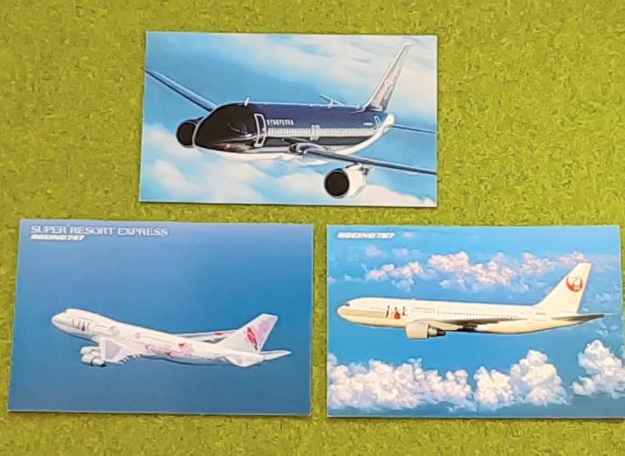JAPAN AIR LINEDC10ポストカード JAPAN AIR LINEDC10ポストカード