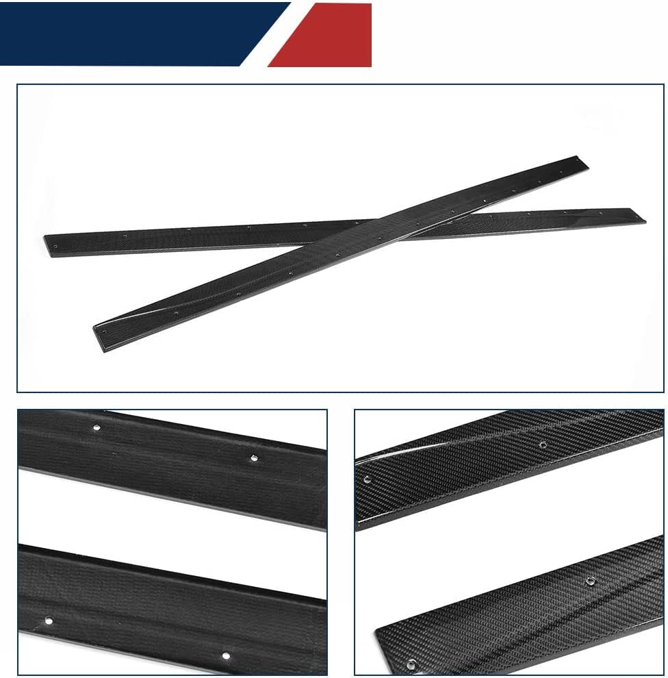 Amazon | カーボン製 F82 F83 M4 用 サイド スカートfor BMW F82 F83