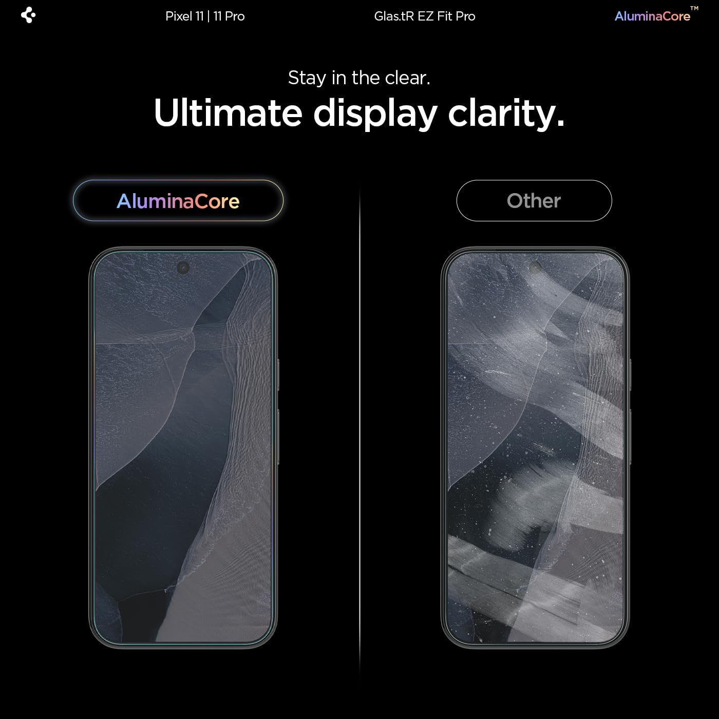Spigen EZ Fit Pro Tempered glass for Pixel 11/11 Pro — Amazon image 5