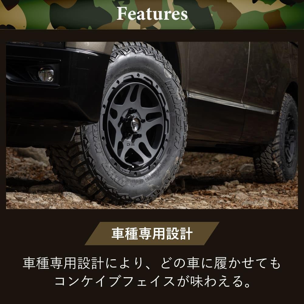 Amazon.co.jp: 【ジムニーシエラ/ノマド】4本セット DELTA FORCE 