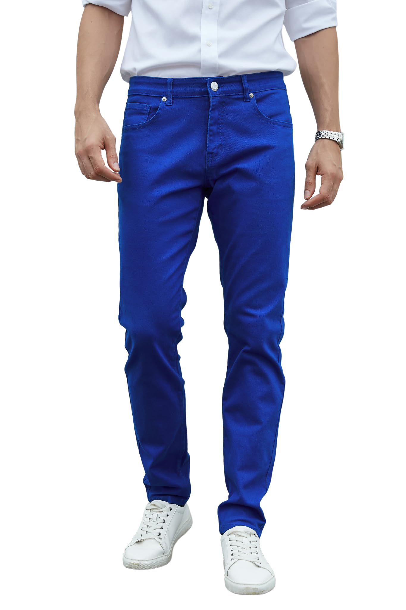 TEGIAS Men's Slim-Fit Stretch Jean