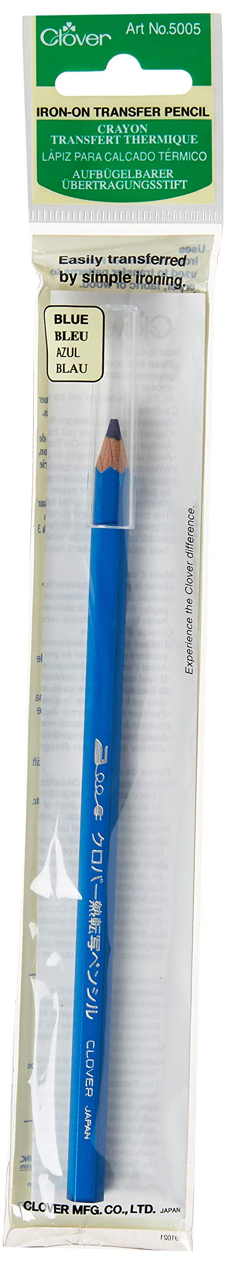 Clover crayon thermo-décalque bleu