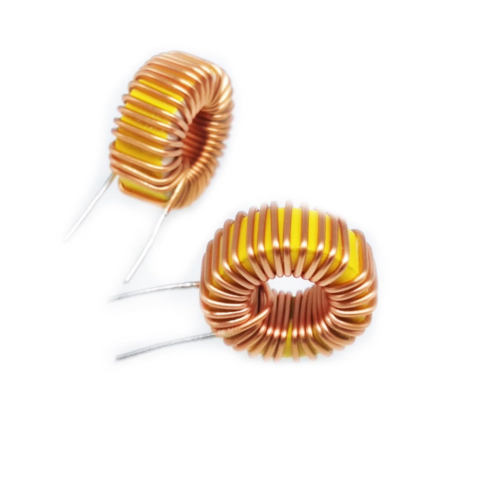 10 PCS Toroide Induttore 3A Avvolgimento Induttanza Magnetica Bobina Wire Wrap Toroide Induttore 22UH/33UH/47UH/100UH/220UH/330UH/470UH (Size : 470uH)