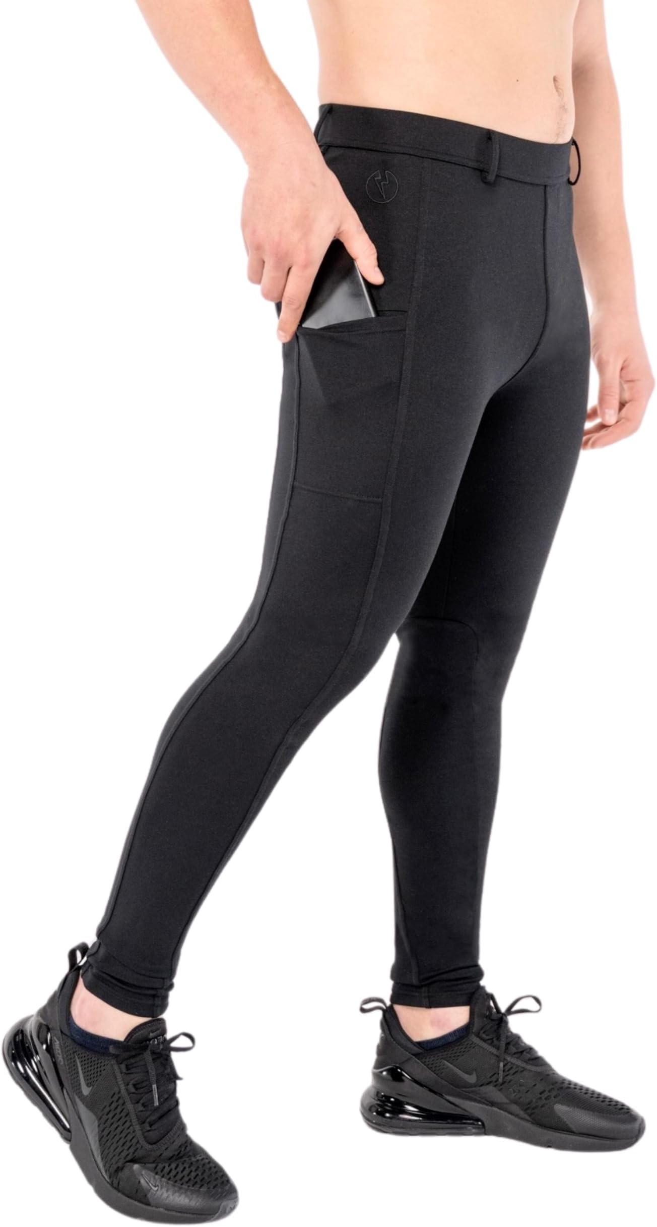 Kapow MeggingsSupreme Range - Supreme Sports Wear Compression Leggings for Men, with Pockets