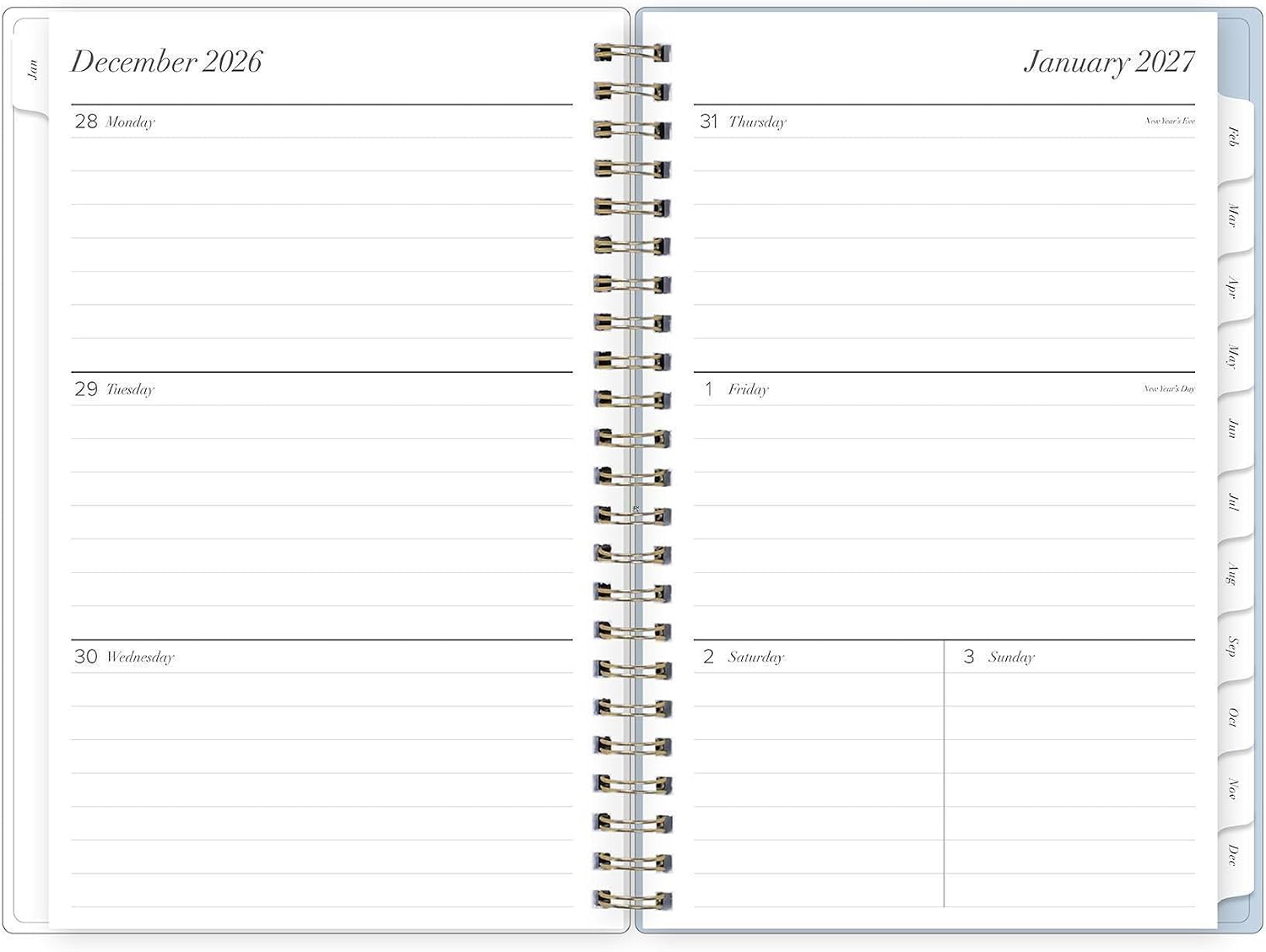 Blue Sky 2027 Weekly & Monthly Planner Calendar, 5"x8", Elenora image 3