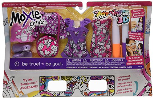Moxie Girlz Art-titude Lot de vêtements de poupée à Personnaliser