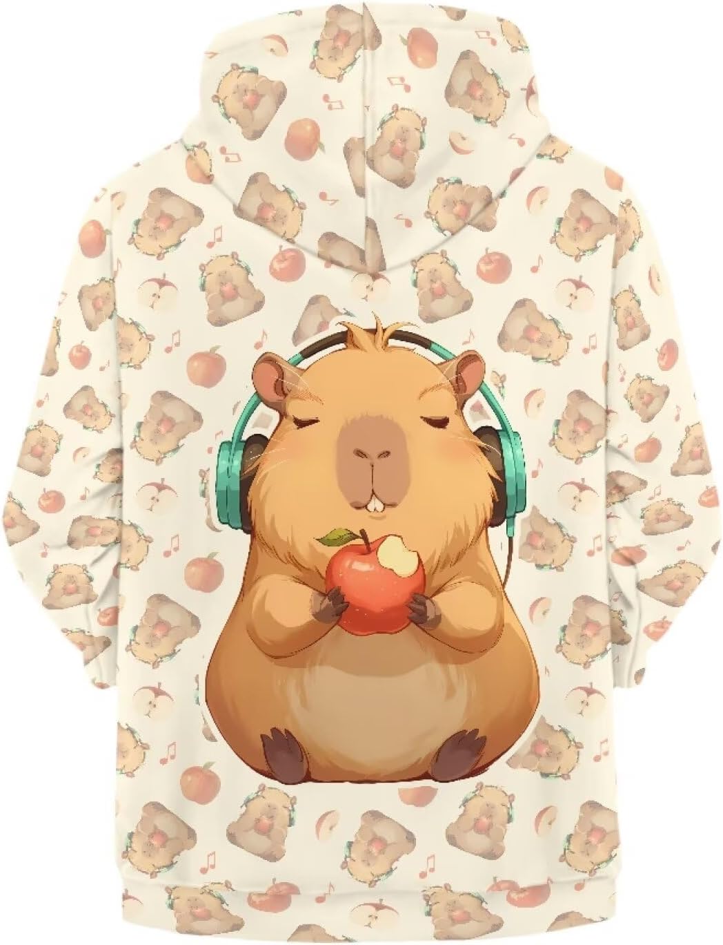 Biyejit Kids Novelty 3D Graphic Printed Hooded Sweatshirt Boys Girls Zip Up Hoodies Age 6-16 Years - Image 3