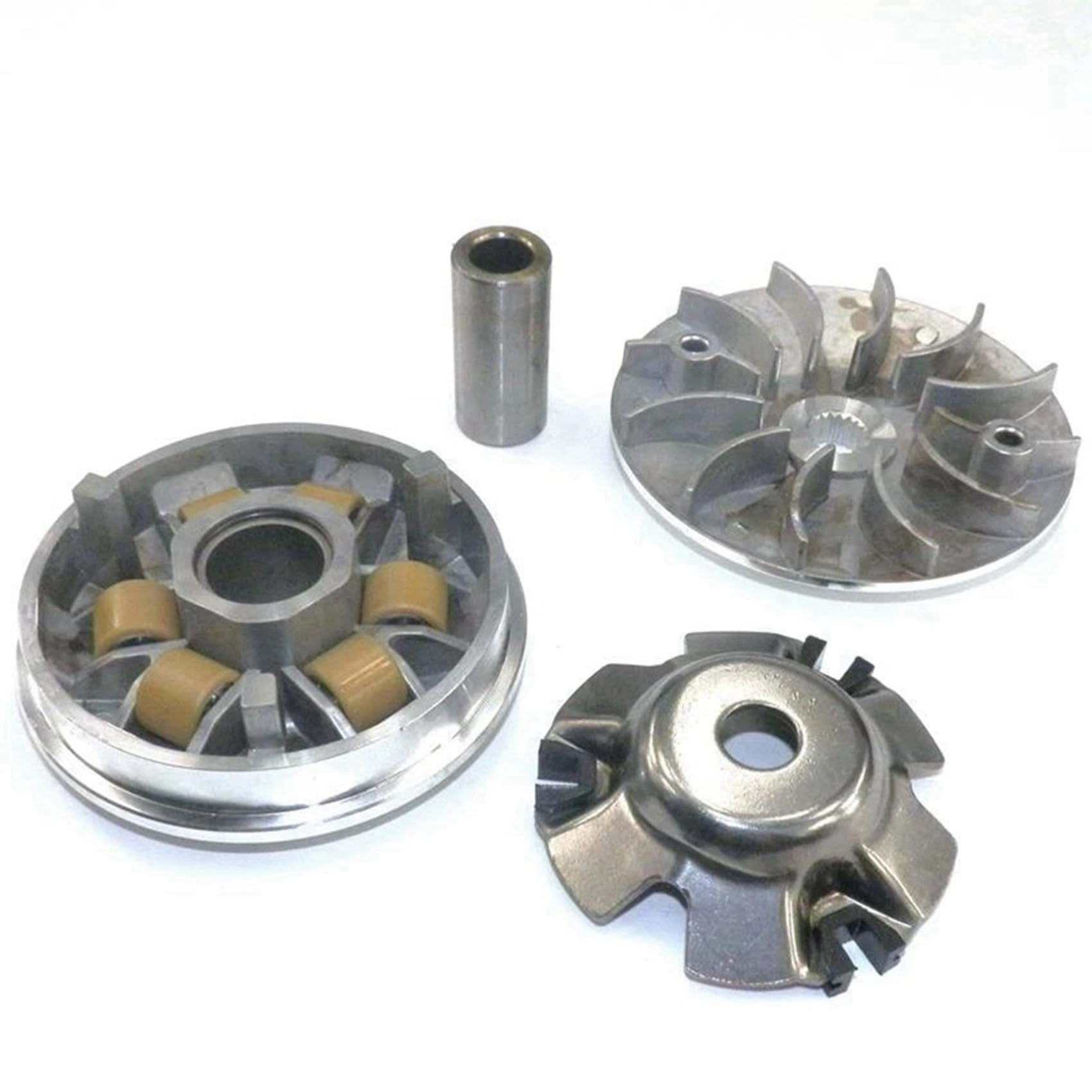 2X Kit de Transmission d'embrayage de Moteur de Moto Courroie pour GY6 125Cc 150Cc Scooter Moto ATV GO Kart