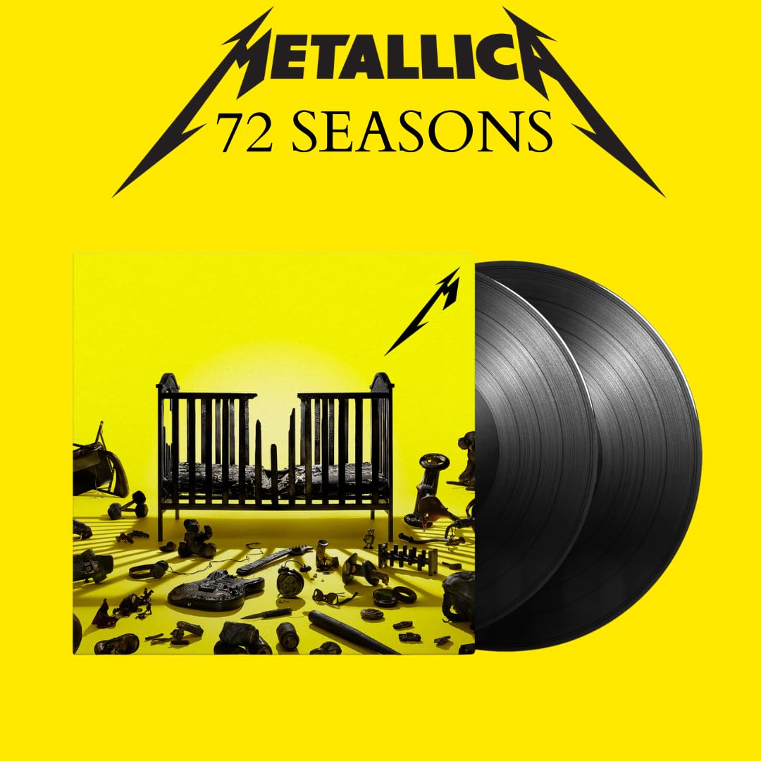 【新品未開封】【レコード】llica 72 Seasons Metallica – 72 Seasons – 2 x Vinyl (Red w/ Black Splatter