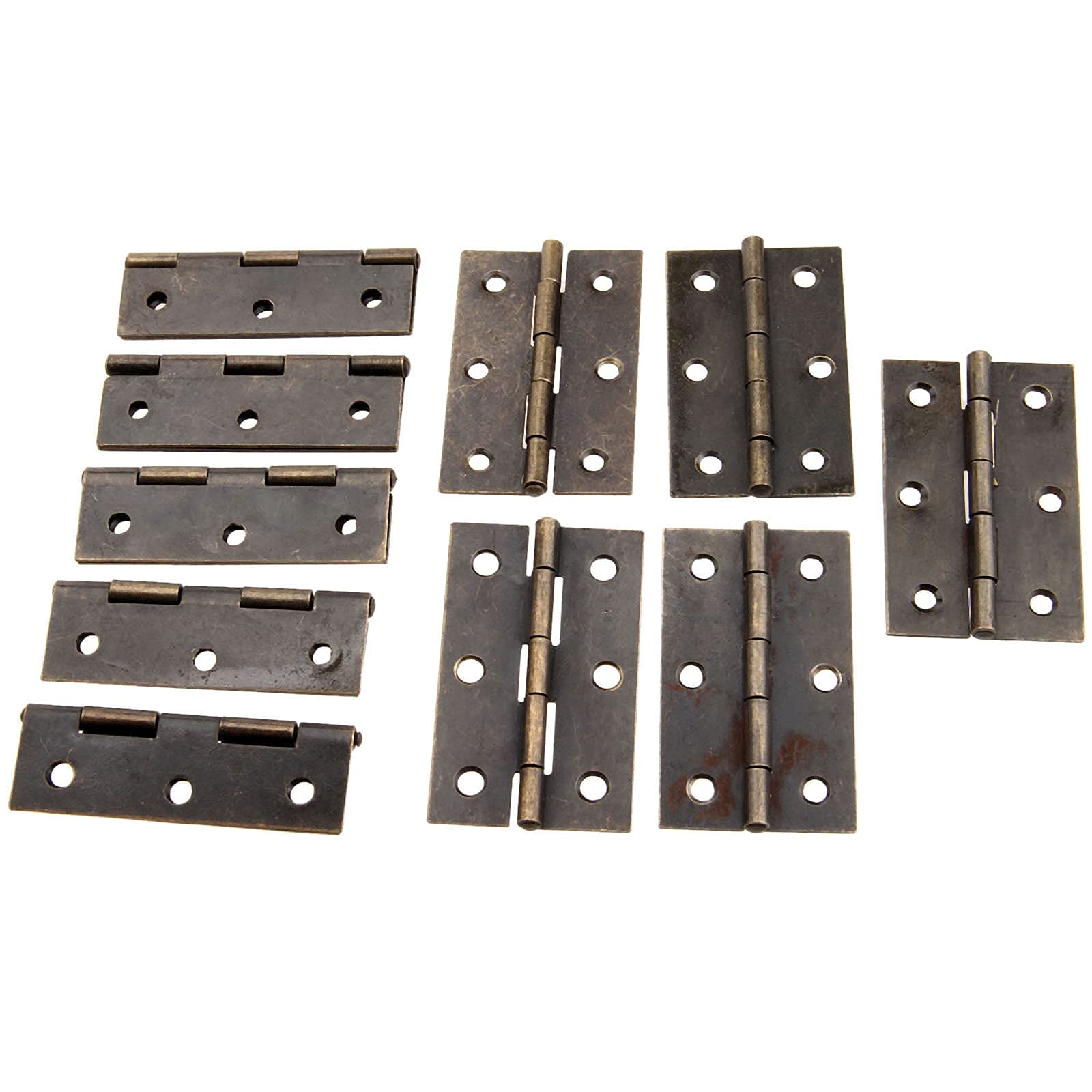 Hinge, 60MM 10PCS Antique Bronze Cabinet Furniture Accessories Drawer for Jewelry Boxes