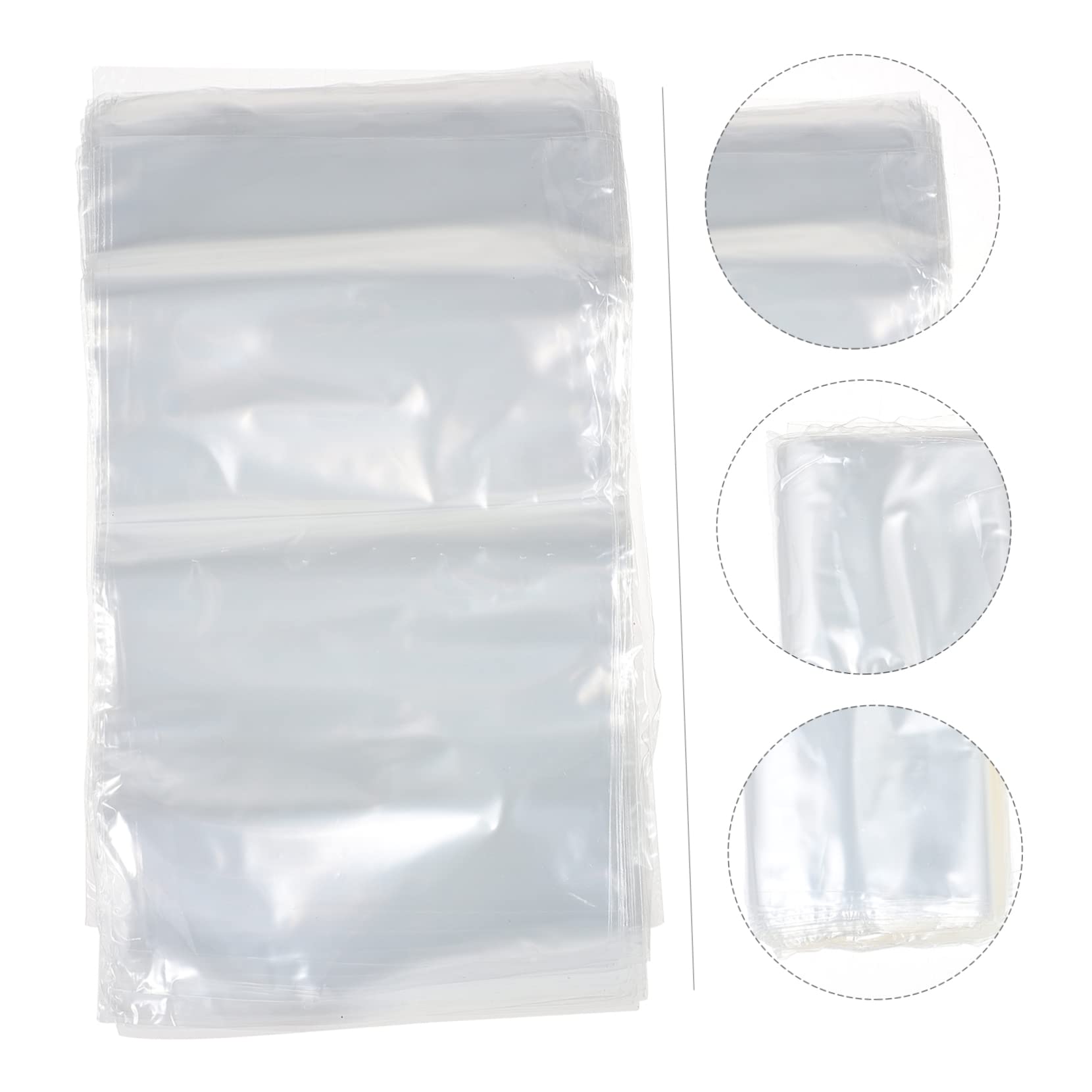 HEALEEP Heat Shrink Sealer Film Pof Heat Shrink Bag Packaging Film for Food 200pcs