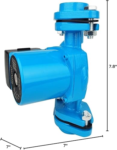 Miniatura 6 de Bomba de refuerzo de presión de recirculación de 3 velocidades de 115 V 18 Hp Bomba de circulación de agua caliente de brida de 1 pulgada para