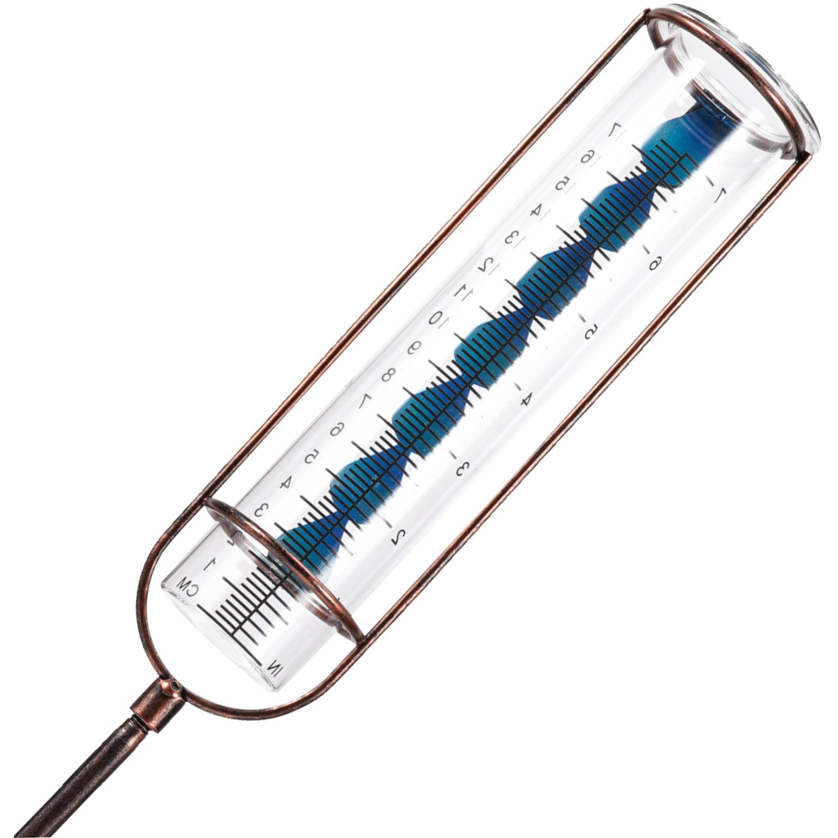 Sosoport 3stücke Outdoor Regenmesser Mit Metallpfahl Abnehmbarer Dekorativer Regenmesser Für Garten Kapazität Frostbeständig Für Gartenliebhaber Und Terrassen