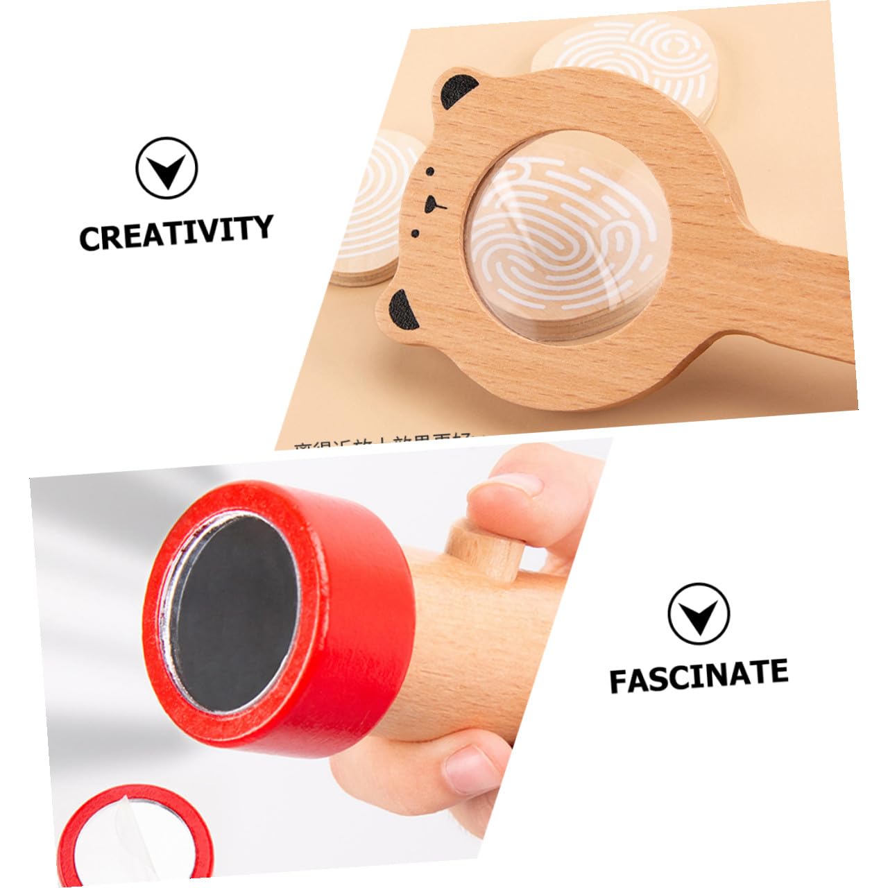 Abaodam Kit de Investigación para Pequeños Juego de Simulación de Investigación Accesorios Duraderos para rol y Aventuras Juguete Educativo para Desarrollo