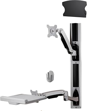 Amer Networks Wall Mount for Keyboard, CPU, Mouse, Flat Panel Display AMR1AWSV1