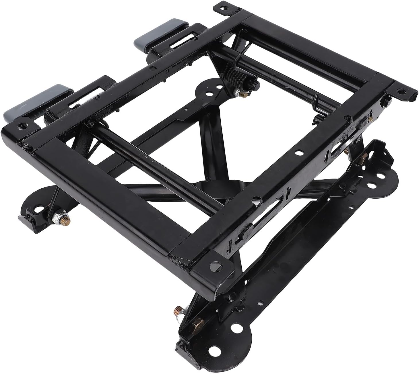 Keenso Car Seat Height Adjuster, 60mm Heavy Duty Alloy Steel Lifting Base with 6 Level Height Adjustment, for RV Van Truck Sedan Commercial Vehicle