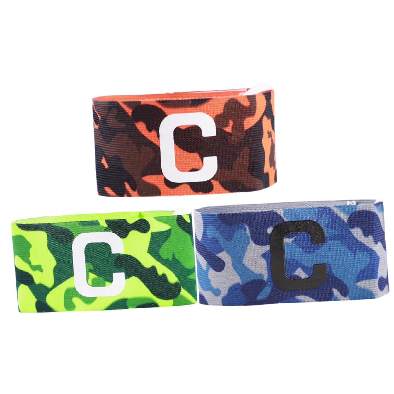 YARNOW Brazalete De Capitan De Futbol Fútbol Elástico Brazaletes Brazaletes Pequeño Brazalete De Capitan Deportivo Pulseras para Deportes Brazaletes para Hombres Nylon
