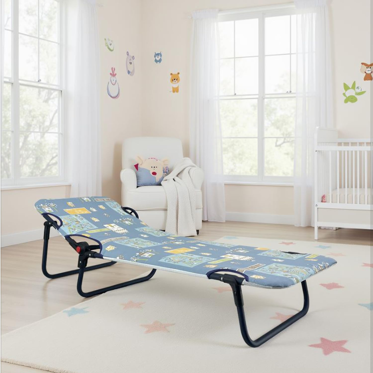 Marvin Lettino Baby Asilo Nido Brandina Pieghevole Per Bambini Bimbi Scuola Materna Da Campeggio Basso Salvaspazio Reclinabile In 4 Posizioni Con Bloccaggio Di Sicurezza Omologata