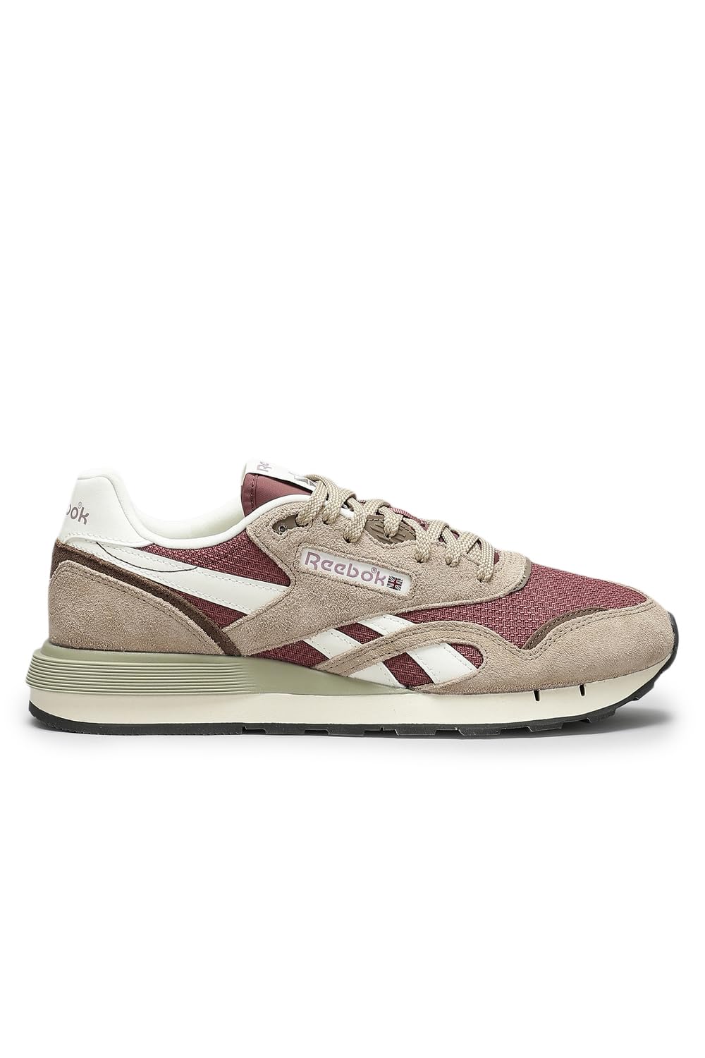 Reebok Classic Nylon 89, Unisex Adult Sneakers, Grainygrey BlackBerry Chalk, 45 EU