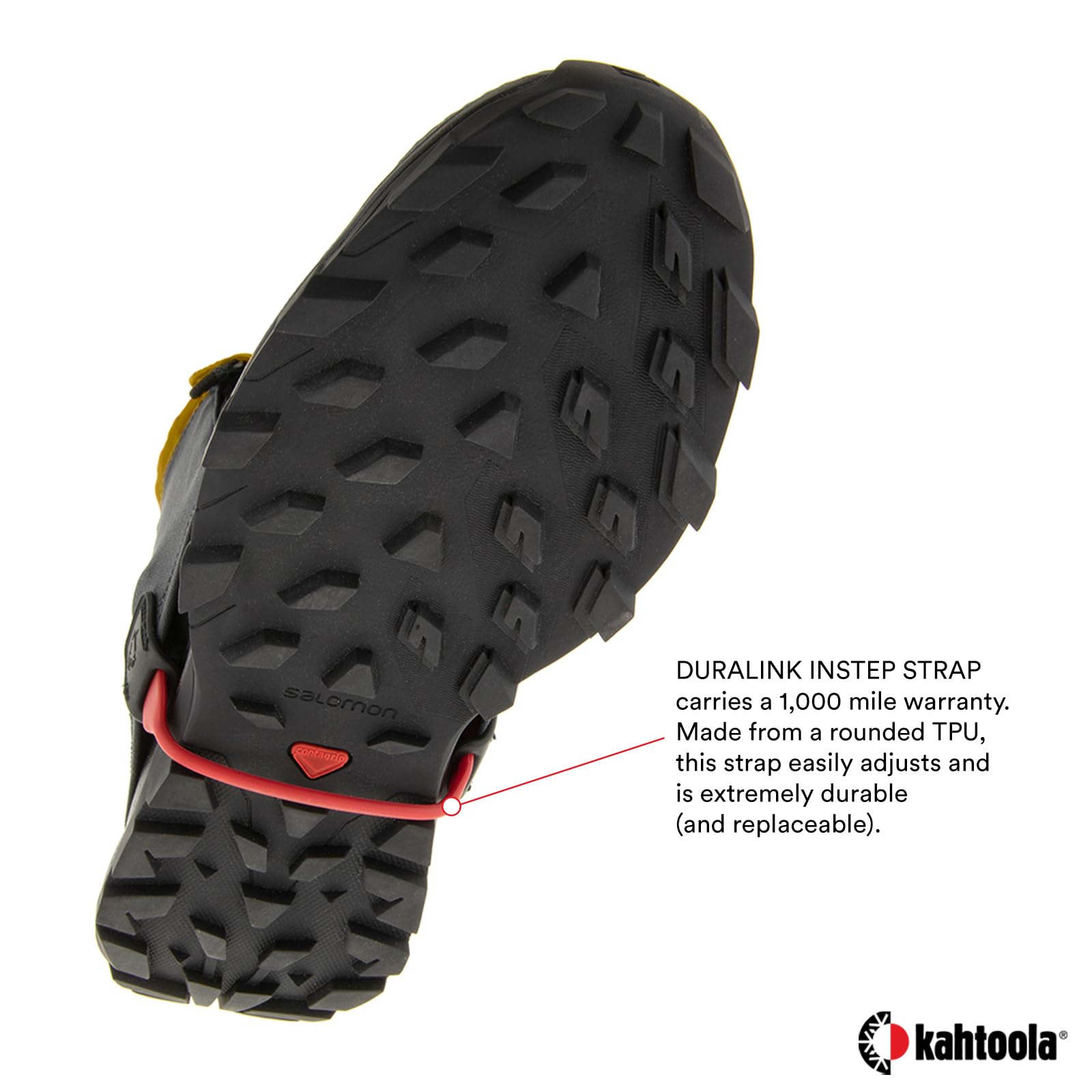 Kahtoola RENAgaiter Guêtres basses pour randonnée, alpinisme, course à pied, protection des chaussures et bottes dans la boue, la neige et la glace