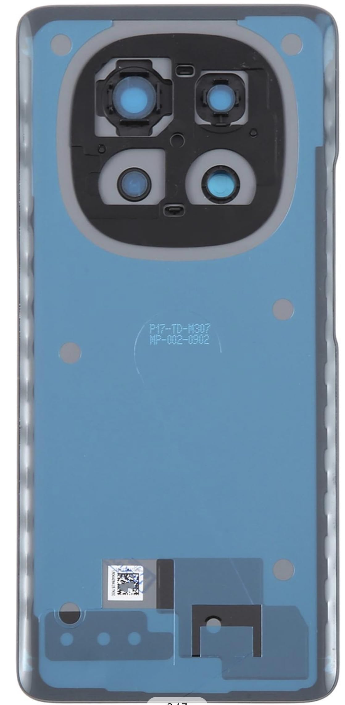 Audiosystem Scocca Cover Back Copri Batteria Posteriore Per XIAOMI POCO M8 5G 25118PC98G Con Vetro Lente Fotocamera Ricambio Pari all'Originale Sostituzione Riparazione Nero