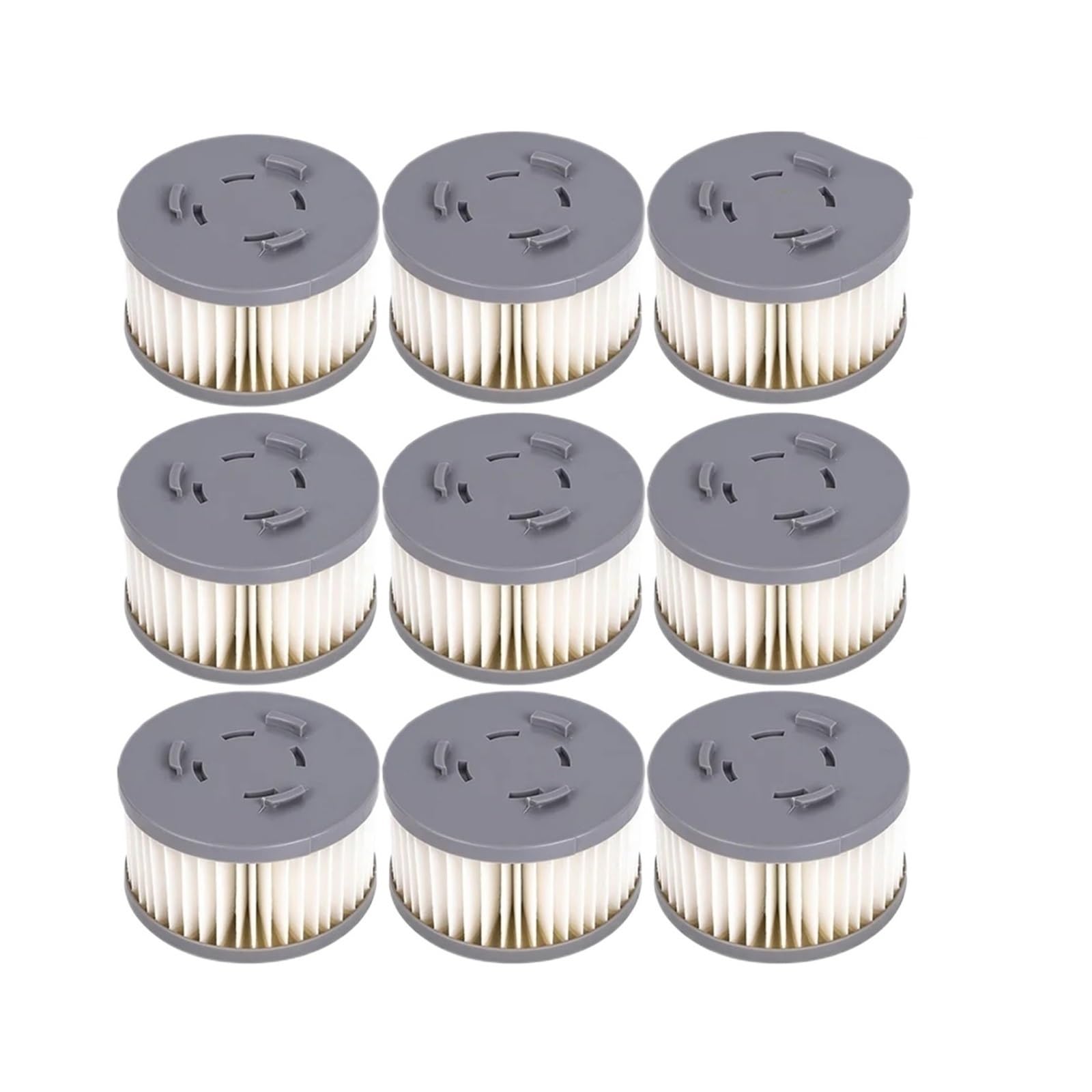 EEZII HEPA Filter，Compatible For JIMMY，JV85/JV85 Pro/H9 Pro/A6/A7/A8 Handheld Wireless Vacuum Cleaner(9pcs)