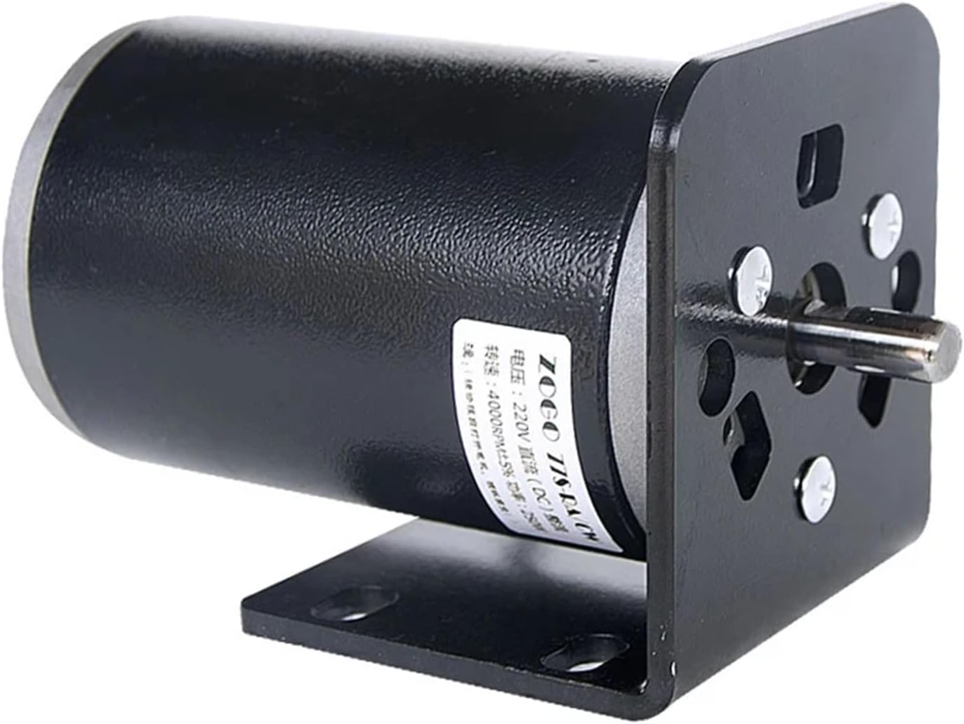 220V 250W 400W 500W DC Permanent Magnet Motor Slow Speed Low Noise Motor Pure Copper Wound Double Bearing CW CCW(ONLY MOTOR_250W 4000RPM)