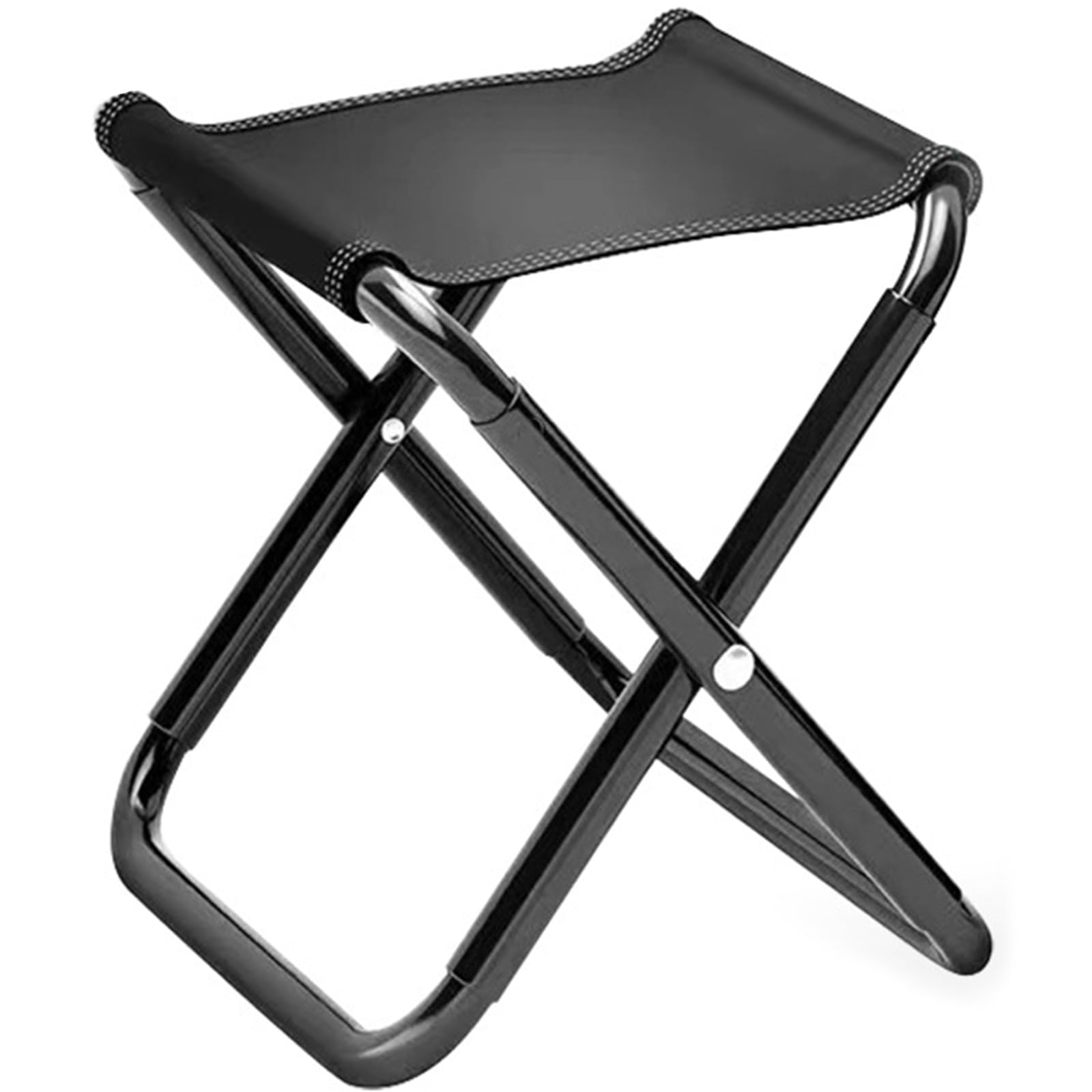 Sgabello Da Campeggio Pieghevole Portatile | Sedia Leggera In Acciaio E Oxford, Supporta 136 Kg - Per Trekking E BBQ