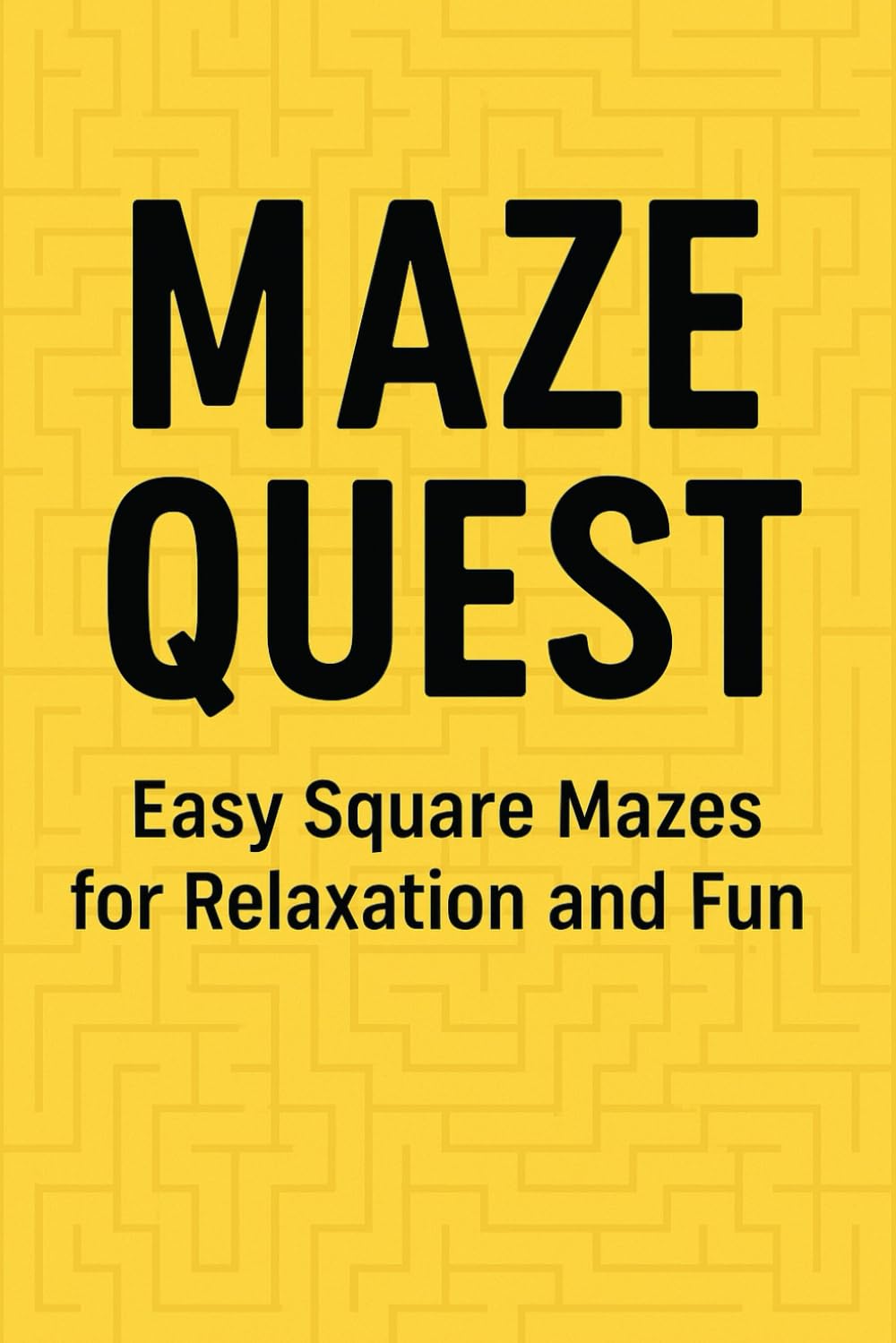 Maze Quest: Easy Square Mazes for Relaxation and Fun