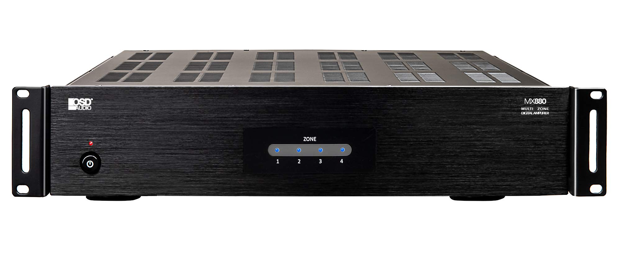 OSD Audio 4 Zone 8Channel Digital Amplifier, 80W/Channel, Distributed