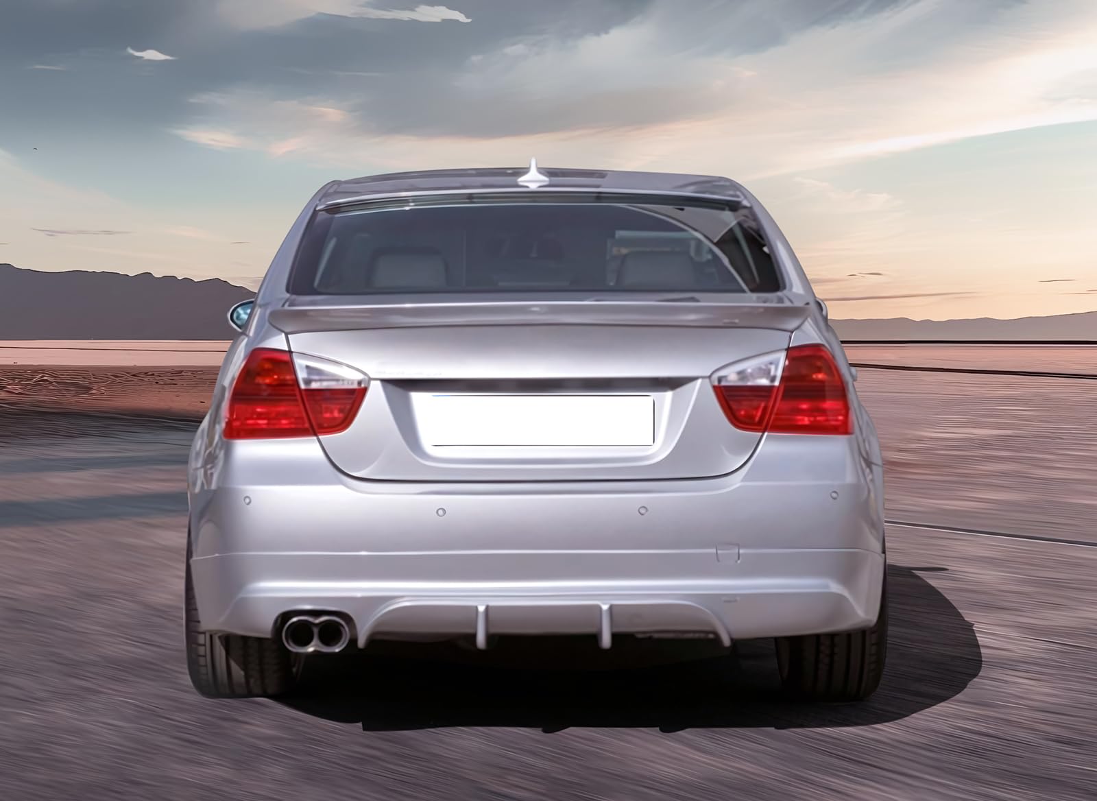 Amazon | IKON MOTORSPORTS リアバンパーリップ 2005-2012 BMW E90 3