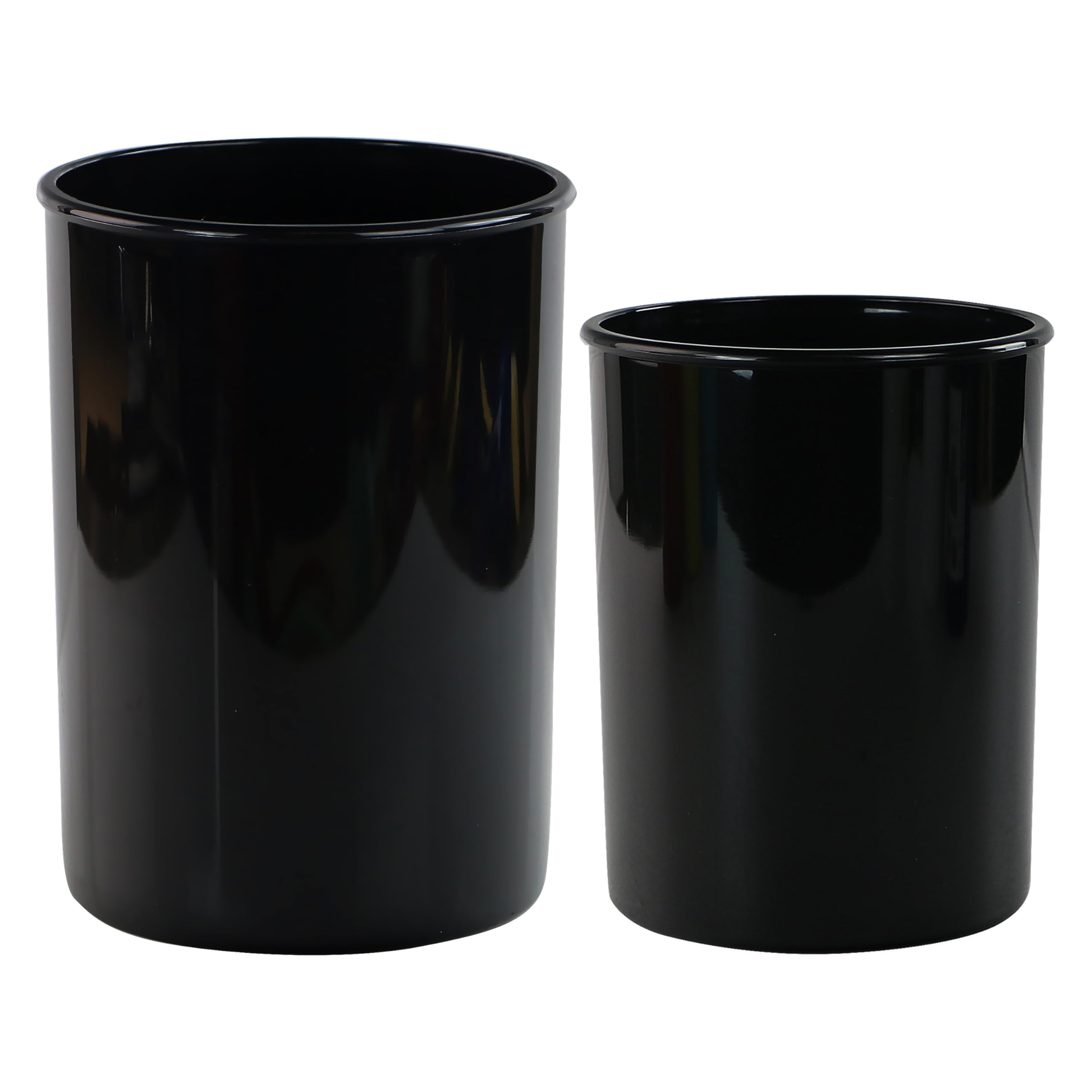 Reston Lloyd Multipurpose Utensil/Crock Holders Organize Wide Variety of Sizes of Utensils & Tools, Includes Large, & Miniature, Black