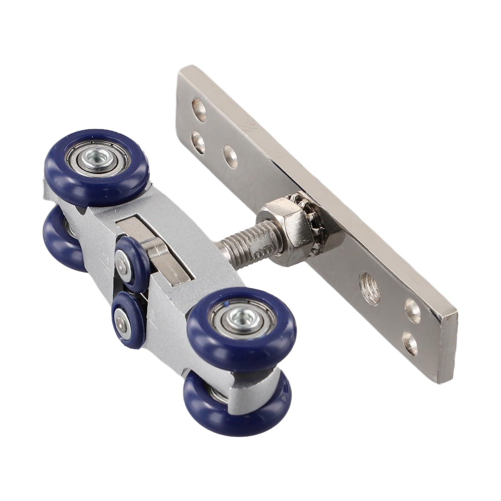 Folding Door Hanging Wheel Set – Sturdy Zinc Alloy & Nylon, Smooth Rail Pulley For Wooden & Folding Doors
