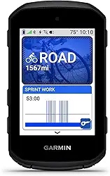 Garmin Edge 550, computador de ciclismo compacto com GPS, tela colorida vívida, mapeamento específico para bicicleta, treinamento avançado e informações de desempenho