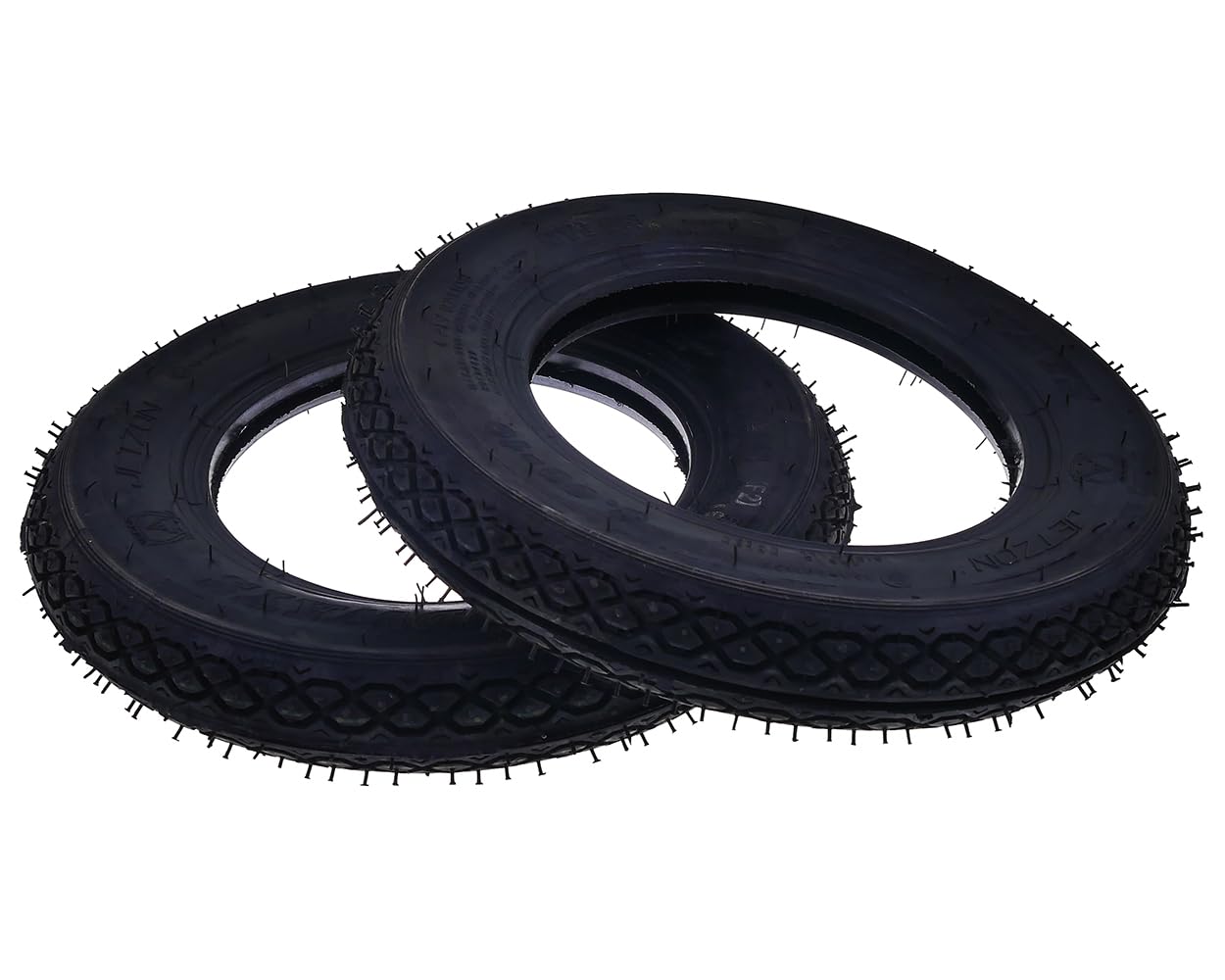 2EXTREME Speedways Reifen Set 3.00-10 42J TT inkl. Schläuche – kompatibel mit Vespa PK 50, Yamaha Jog R, Kymco Curio, Benzhou YY50QT-22, Flex-Tech Sprint 50 – Scooter Reifen 10 Zoll