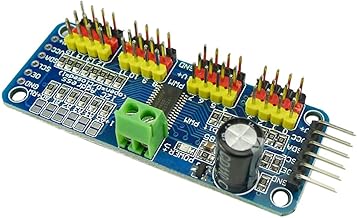 PCA9685 16 Channel 12-Bit PWM Servo Motor Driver IIC Module Compatible with Arduino Robot