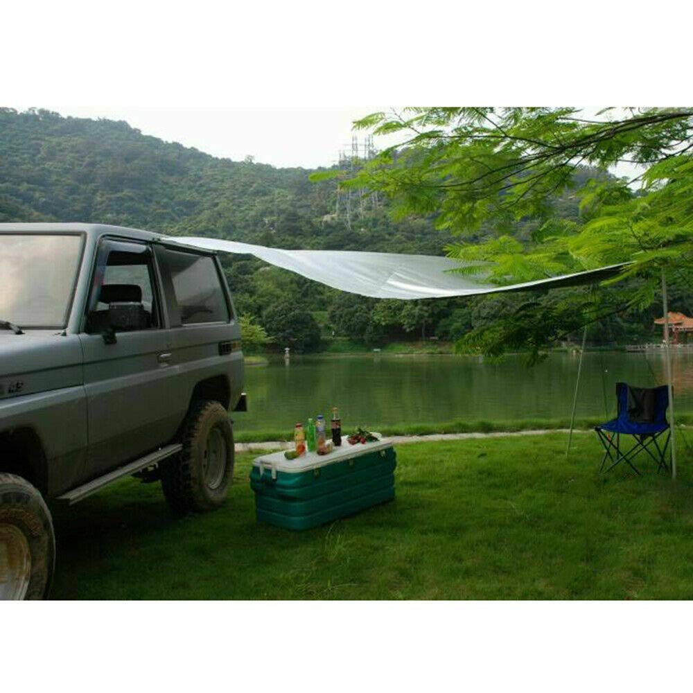 Portable Awning Car Side Awning, Car Roof Rain Awning, 2.8 1.8M New Shelter Camping Awning, Green Mu