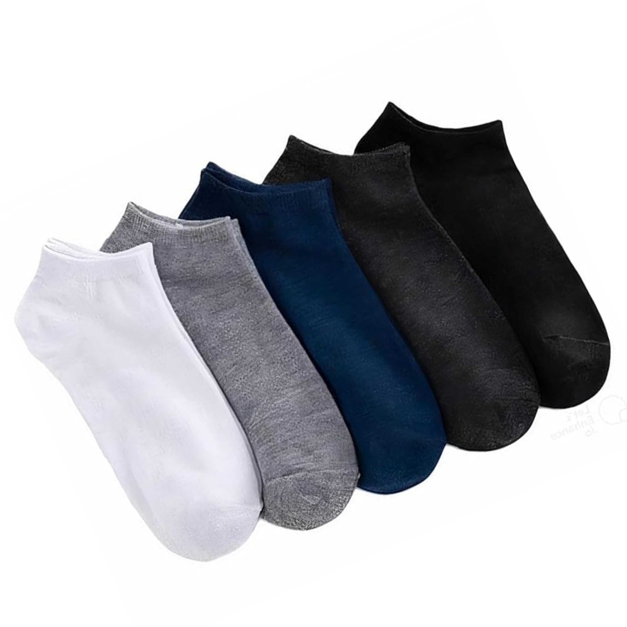 vdangi Low Cut Ankle Length Socks For Men And Women (Unisex) Multicoloured Cotton Shocks Pack Of 5 Pairs (Free Size)-picture-40