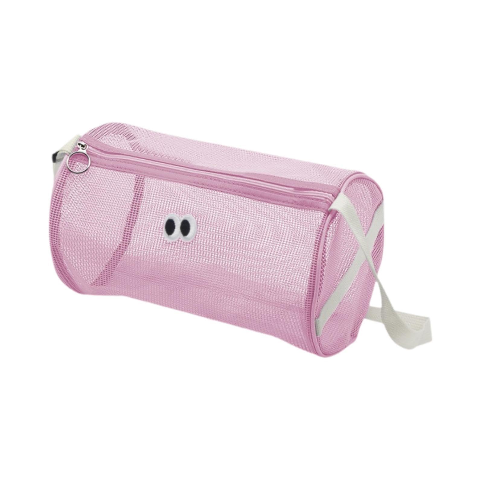 Women Beach Bag Zipper Modern Side Handle Shoulder Bag for Pool Shopping Gym Pink-image-12