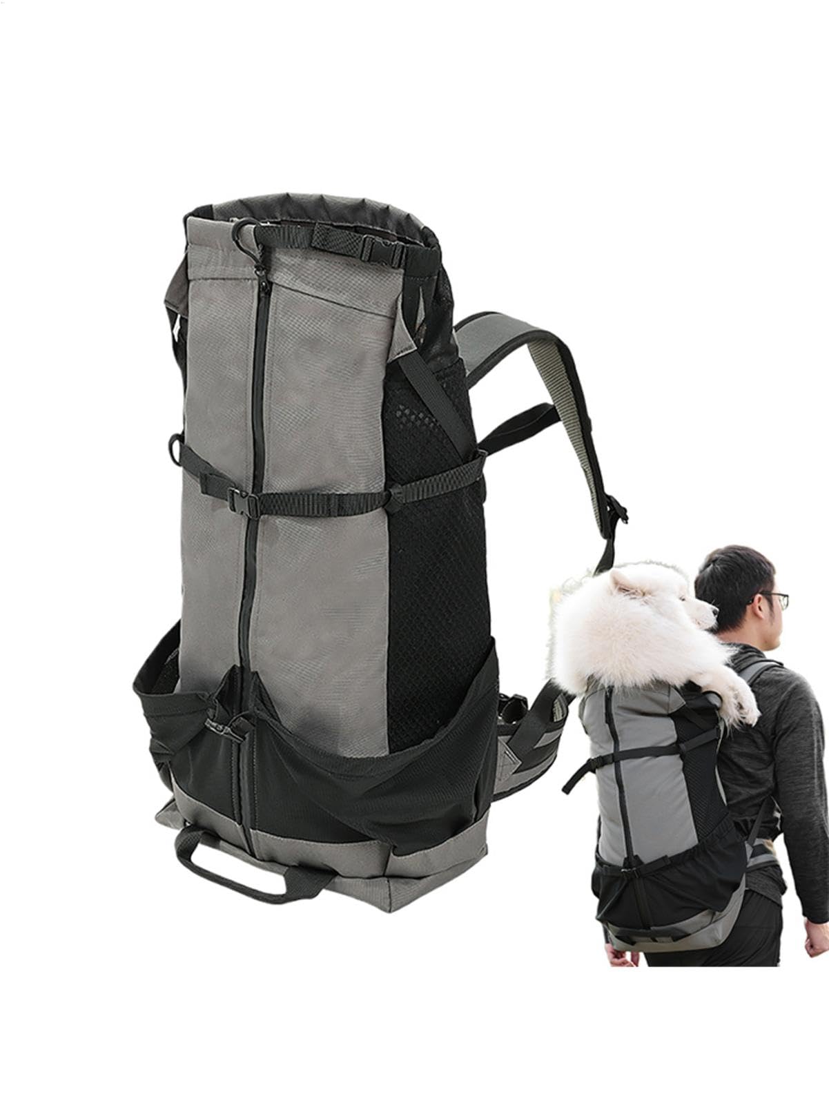 Hundetransportrucksack, Transportrucksäcke für Hunde, große Kapazität | Klemmsichere Rucksäcke für Haustiere, multifunktionaler Outdoor-Rucksack für große Hunde