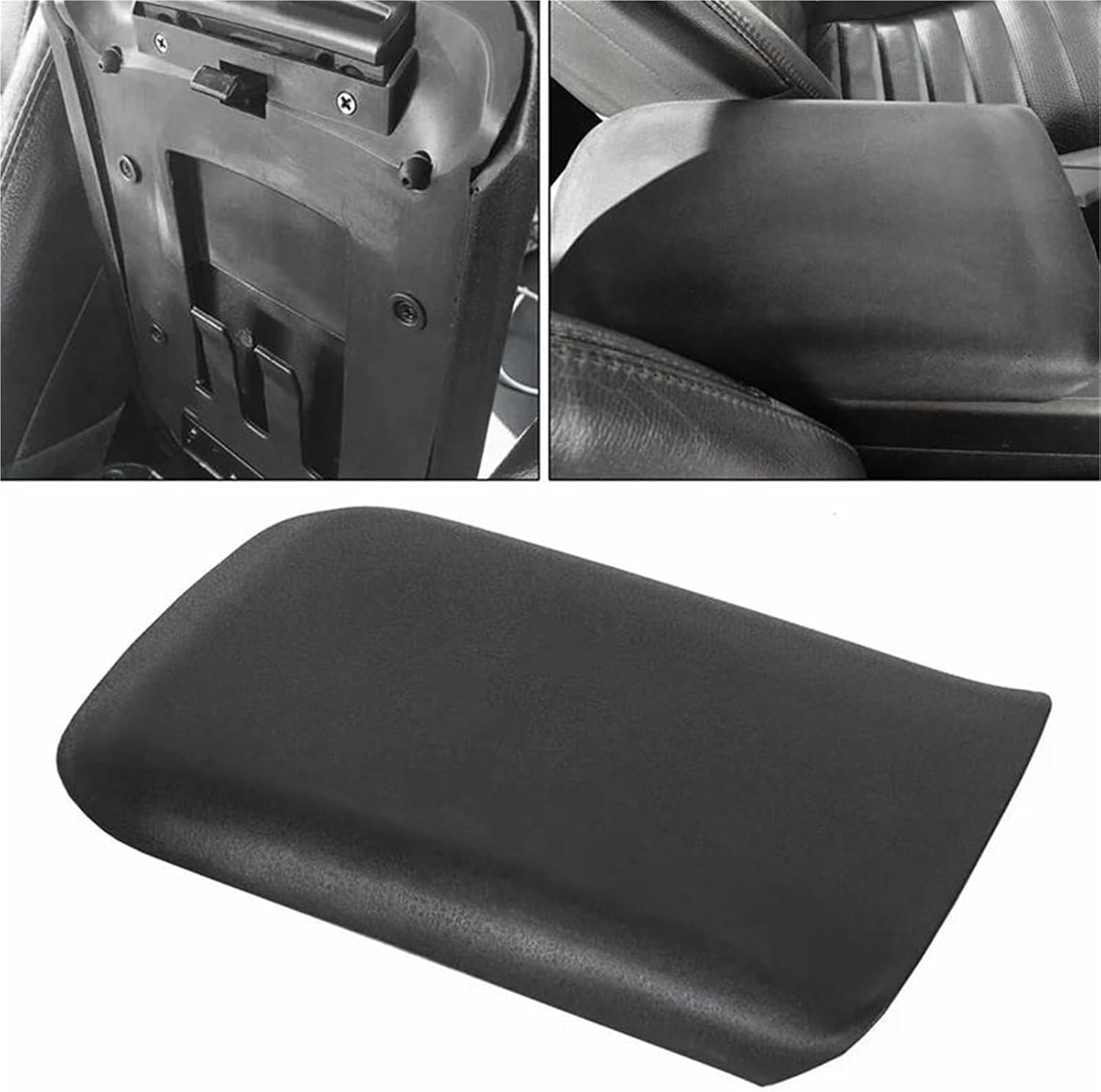 Car Center Console Armrest Lid Cover for Ford for Mustang 2005 2006-2009 Arm Rest Box Pad Latch